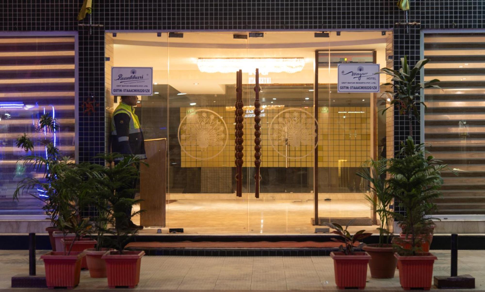 Mayur Hotel New Delhi Exterior foto