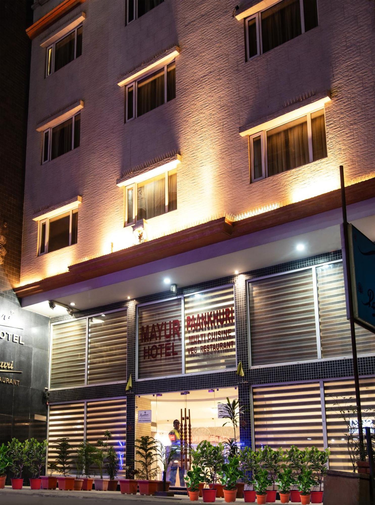 Mayur Hotel New Delhi Exterior foto