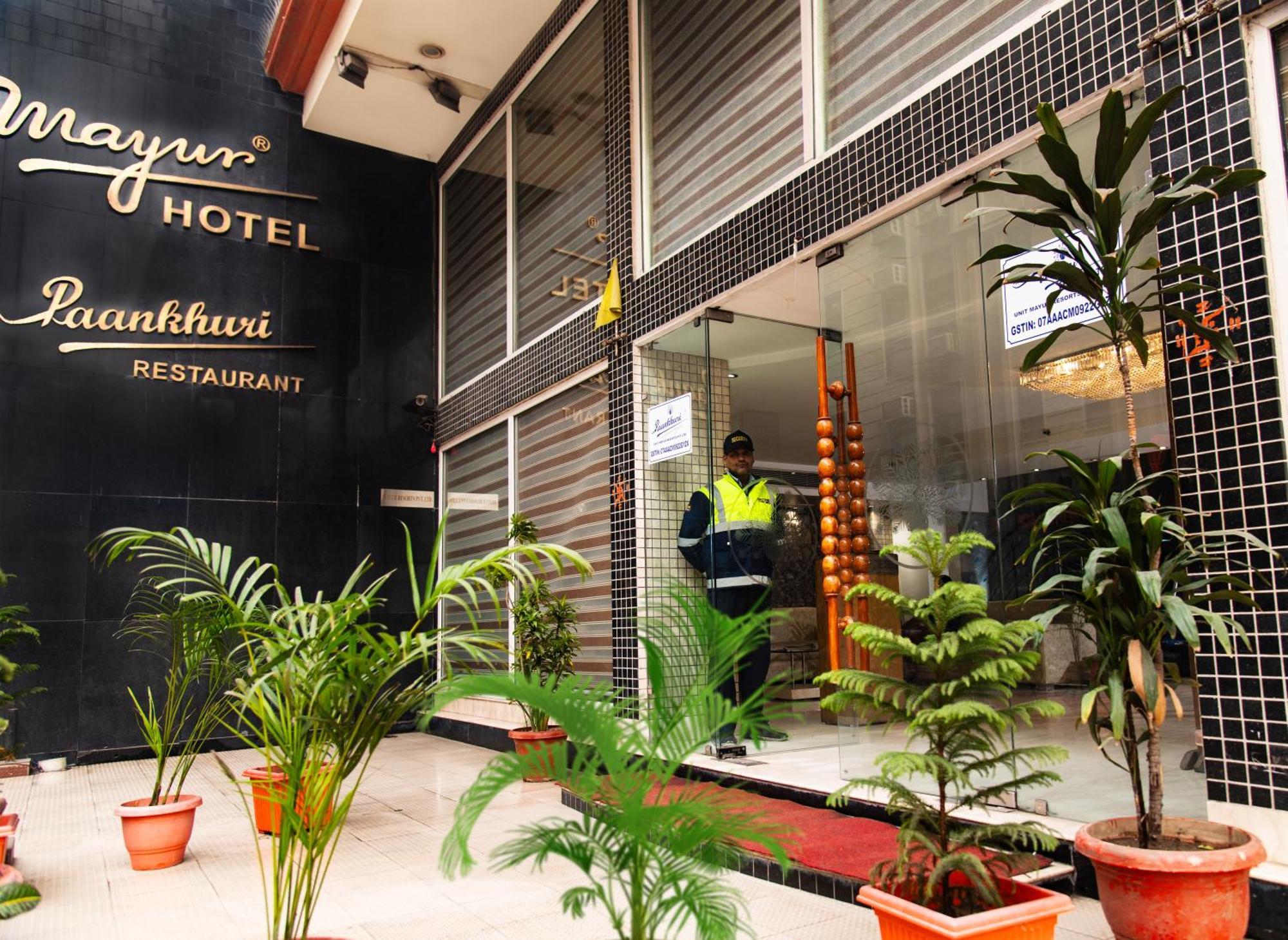 Mayur Hotel New Delhi Exterior foto